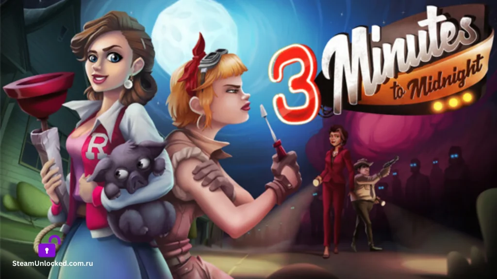 3 MINUTES TO MIDNIGHT® - A COMEDY GRAPHIC ADVENTURE Steamunlocked Game