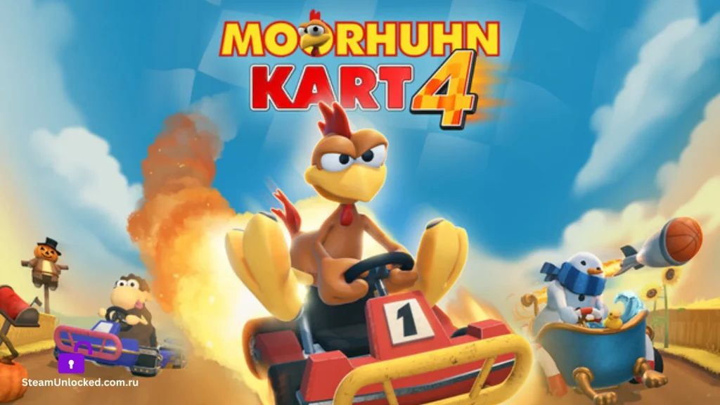 MOORHUHN KART 4 Steamunlocked Game