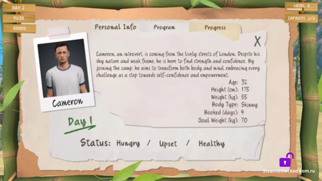 Gym Camp Simulator Steam unlocked