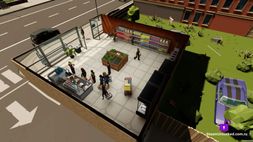 Grocery Store Tycoon Steam unlocked