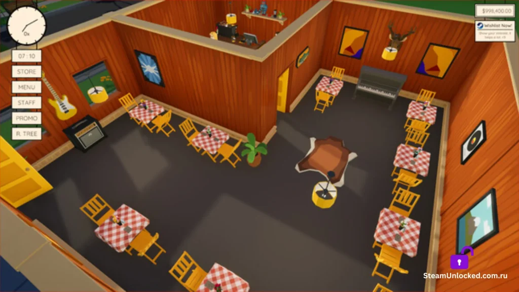 Café Manager Steam unlocked Game