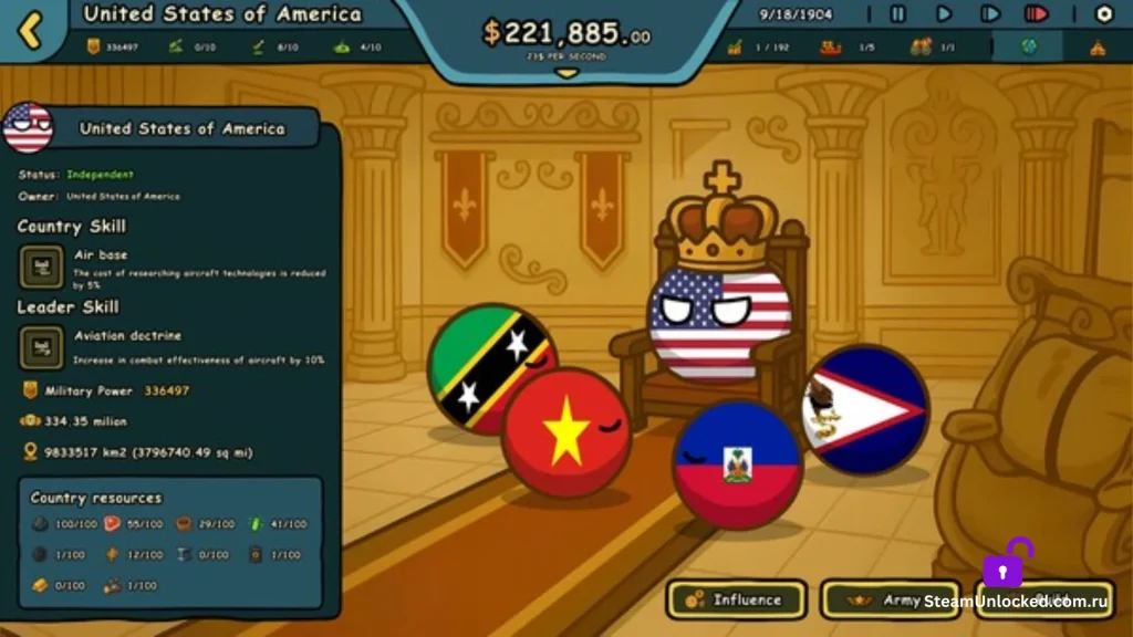 Countryballs Power Protocol Steam unlocked Game