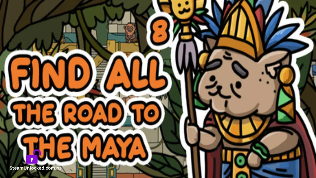 FIND ALL 8 The road to the Maya Steamunlocked Game