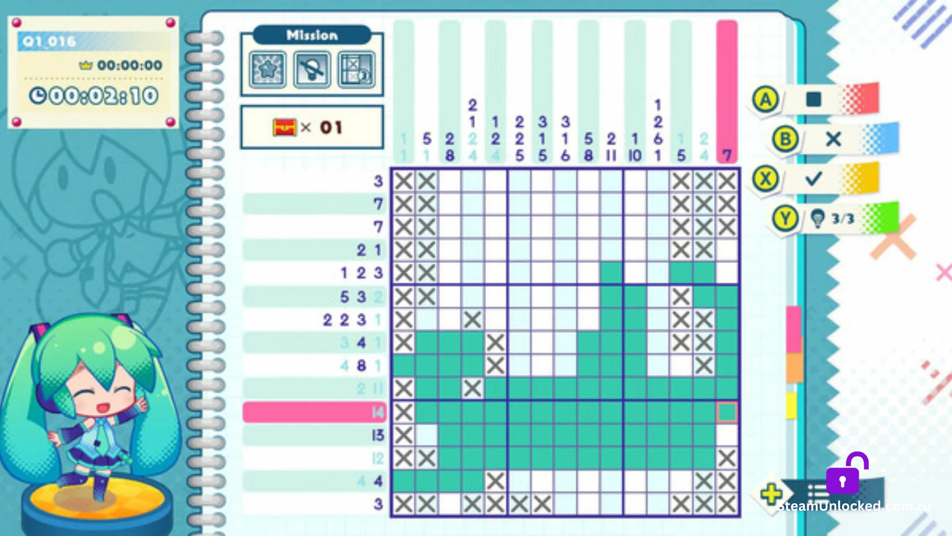 Hatsune Miku Logic Paint S Steam unlocked Game