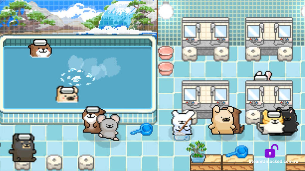 Malteses Fluffy Onsen Steam unlocked