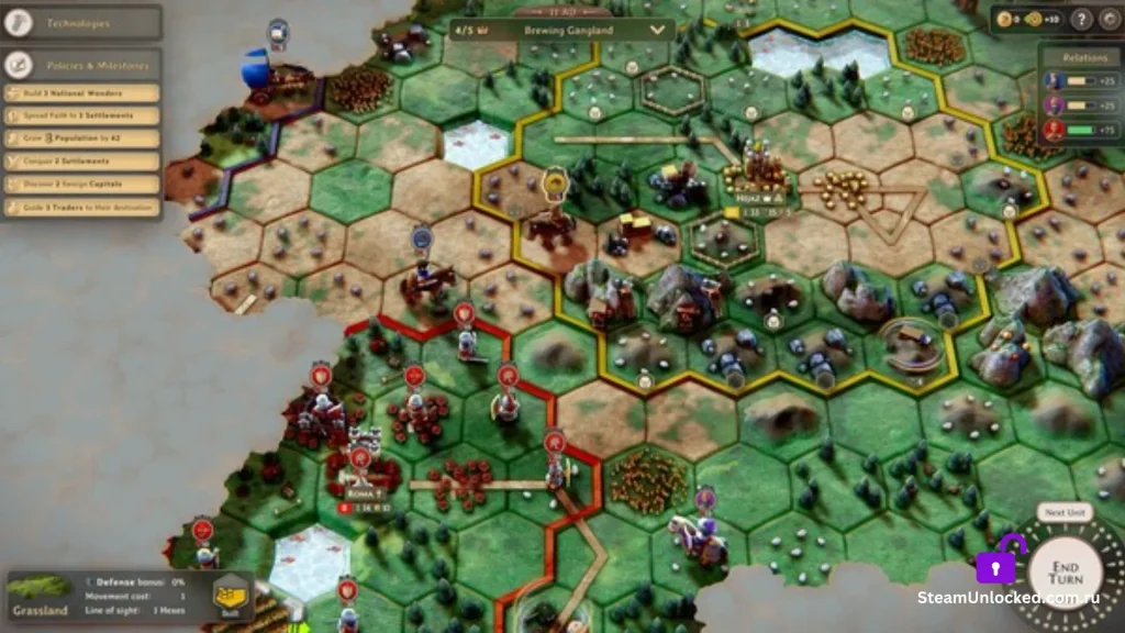 Yield Fall of Rome Steam unlocked
