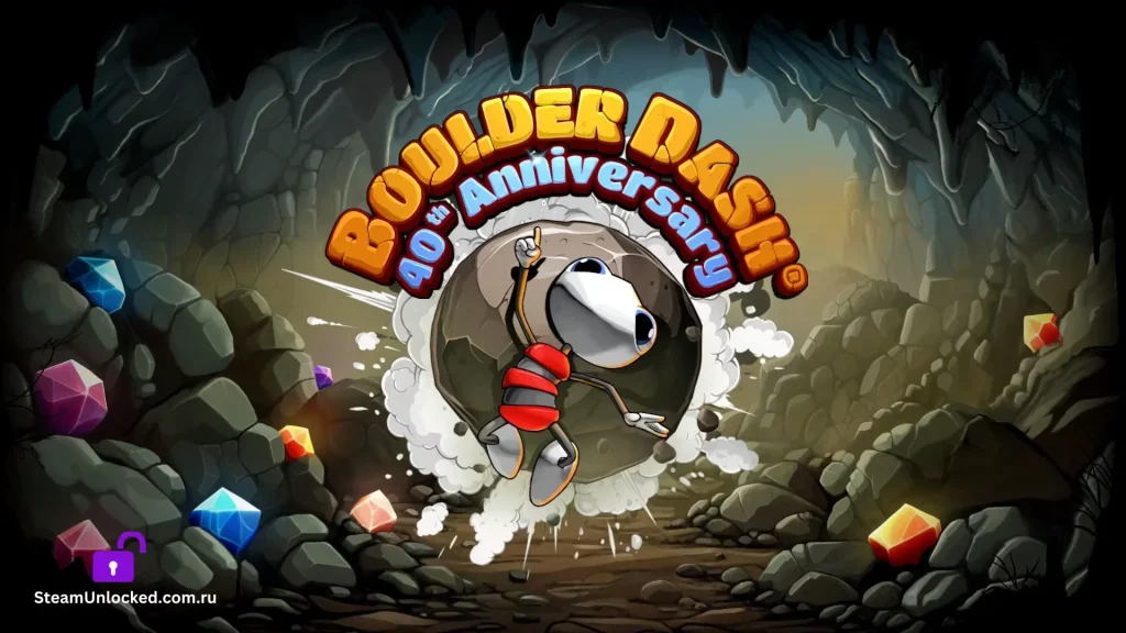 BOULDER DASH 40th Anniversary Steamunlocked Game