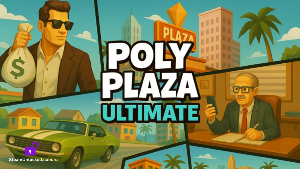 Poly Plaza ULTIMATE Steamunlocked Game