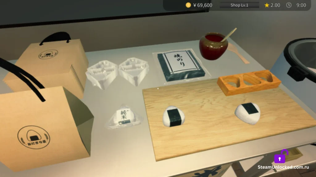 Onigiri Shop Simulator Steam unlocked Game